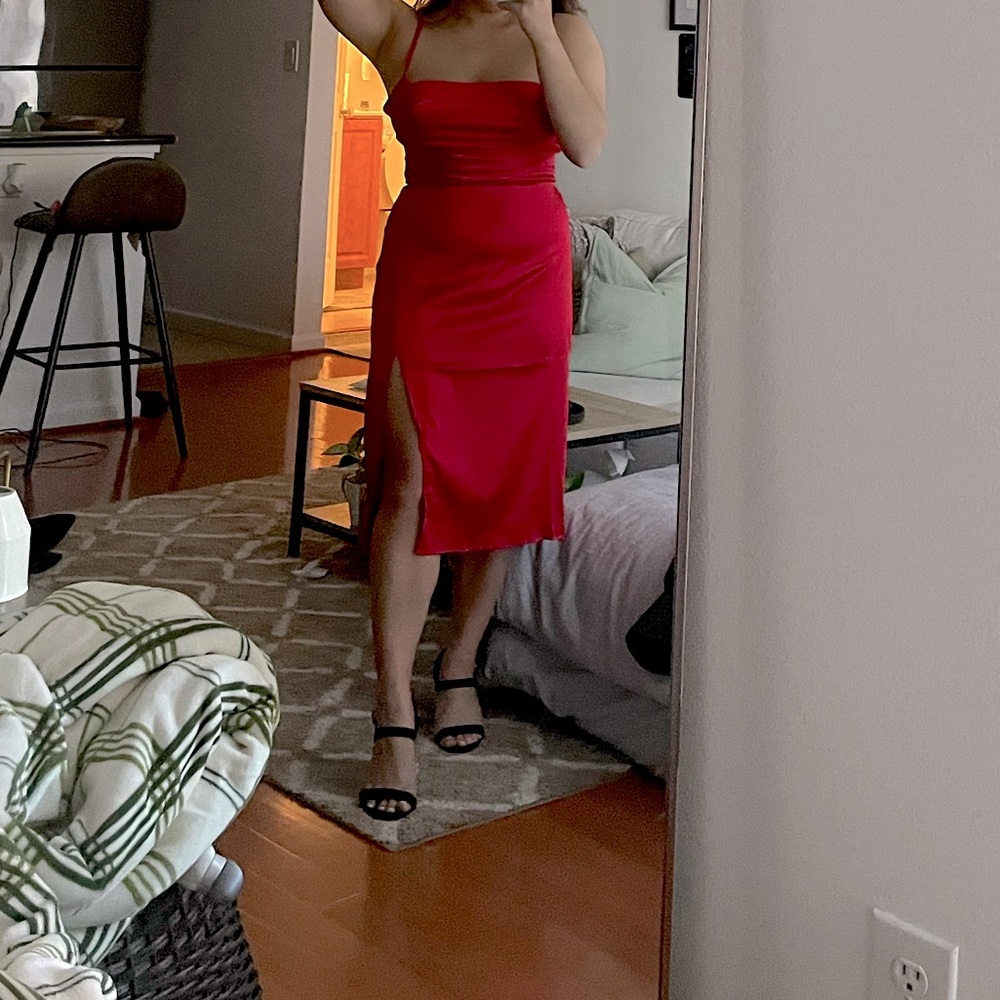 Red Cocktail Dress
